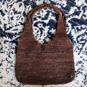 Helen Kaminski woven raffia hobo bag